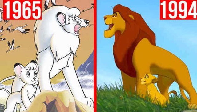 Leão branco Kimba vs O rei leão